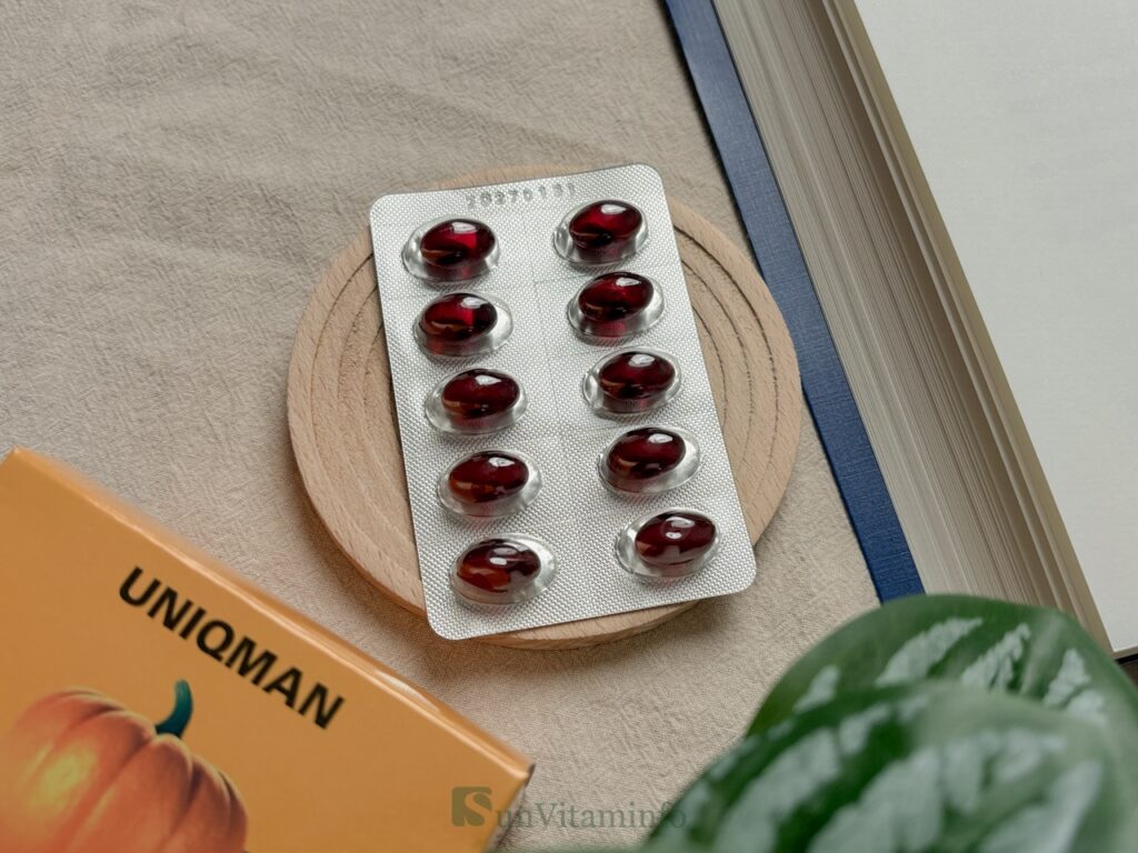 南瓜籽油推薦:UNIQMAN優仕曼南瓜籽油+茄紅素軟膠囊