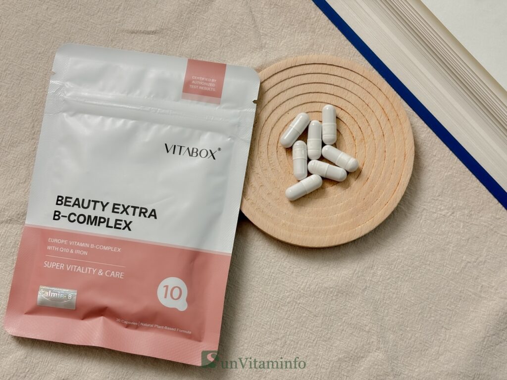 補鐵保健品推薦:Vitabox【美妍專科】歐洲天然酵母維生素B群+Q10+專利鐵