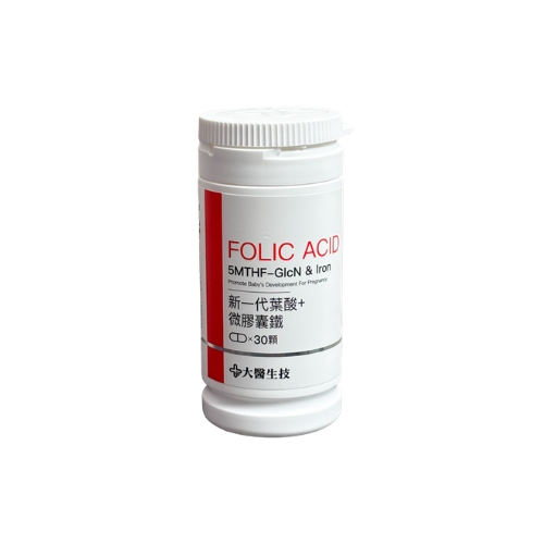 大醫生技新一代葉酸+微膠囊鐵
