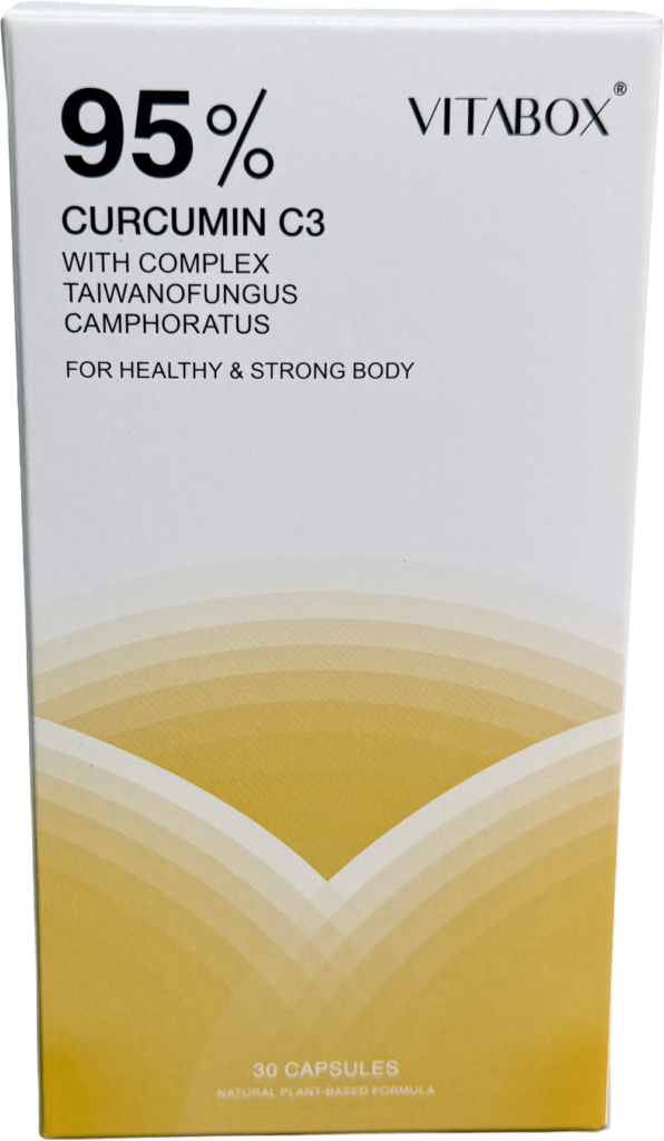 Vitabox養護專科美國專利 95% C3 超級薑黃素+牛樟芝子實體